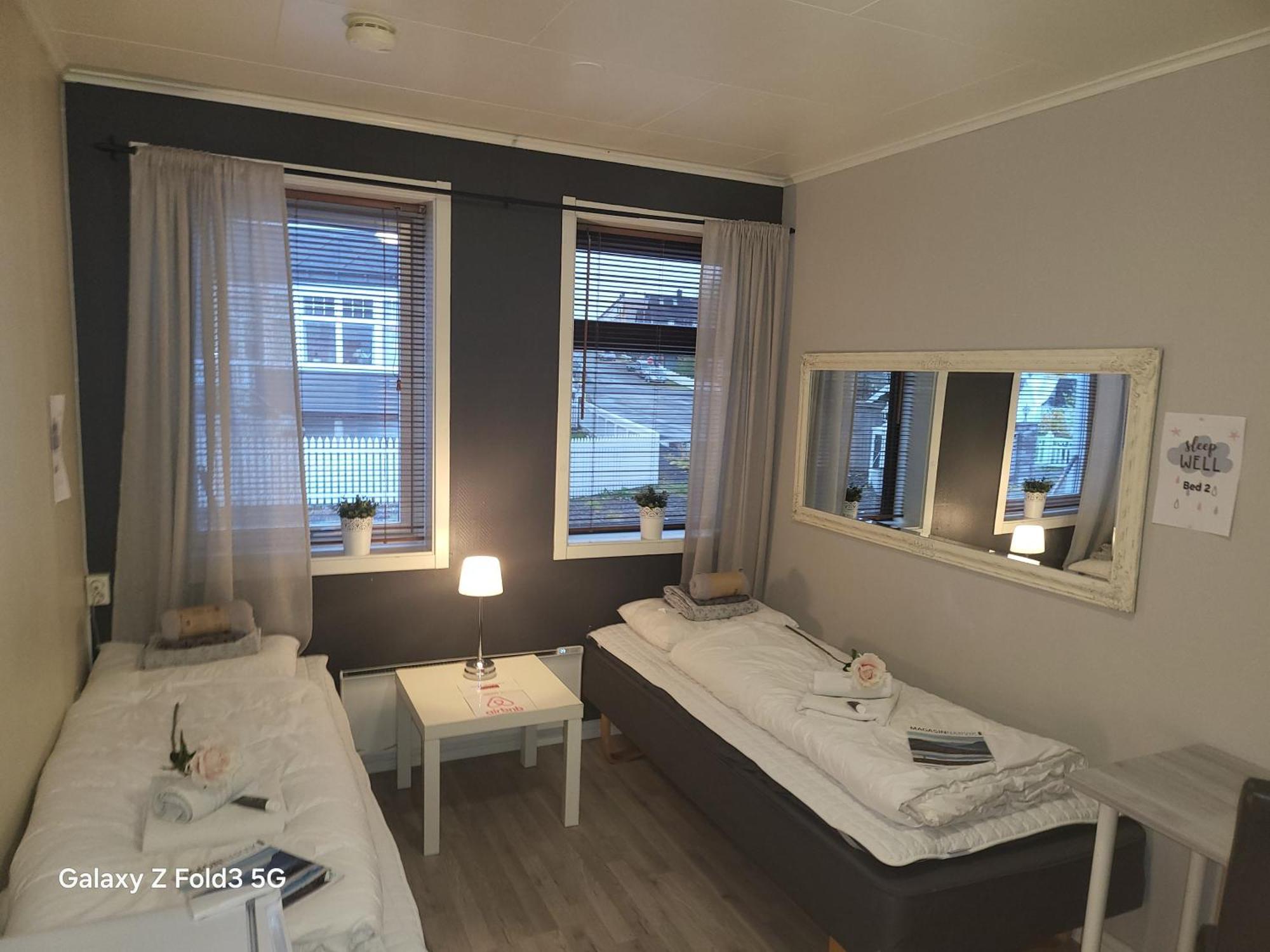 Koselig Leilighet I Narvik Sentrum 5 Soveplasser Gratis Parkering Og Gratis Internett エクステリア 写真